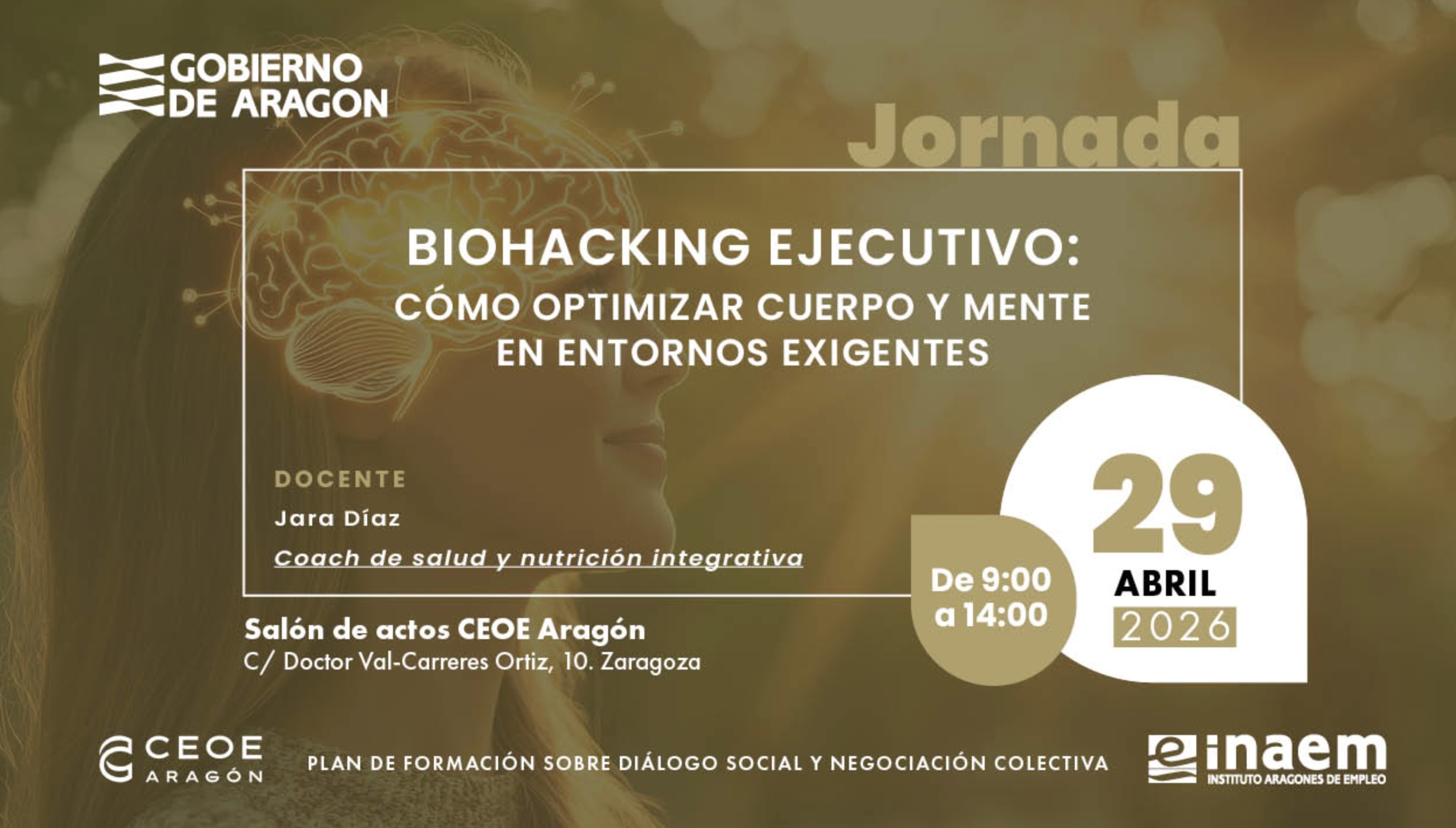 BIOHACKING EJECUTIVO CÓMO OPTIMIZAR CUERPO Y MENTE Y SALUD EN ENTORNOS EXIGENTES - JARA DIAZ